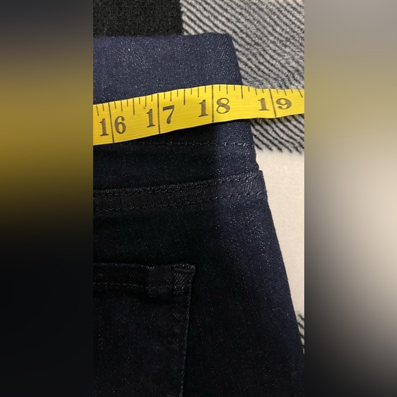 NYDJ NEW Size 14 Women’s Dark wash “Rinse” Pull On Skinny jeans with Ankle Slit - Picture 4 of 12